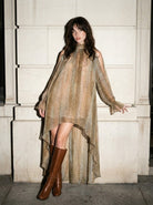 Serengeti High-Low Dress